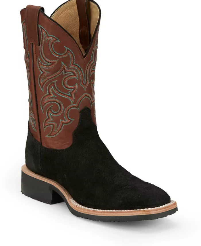Alamo 11" Roughout^Justin Boots Hot
