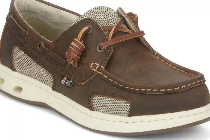 Angler Slip-On Casual Shoe^Justin Boots Cheap