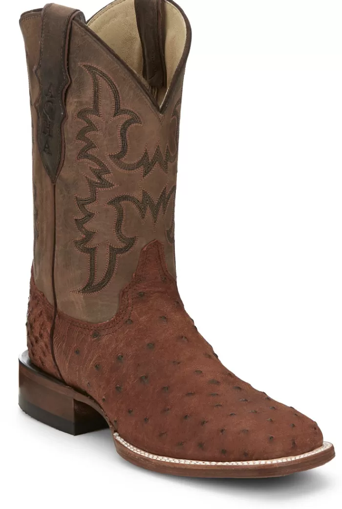 Belmont 11" Full Quill Ostrich^Justin Boots Sale