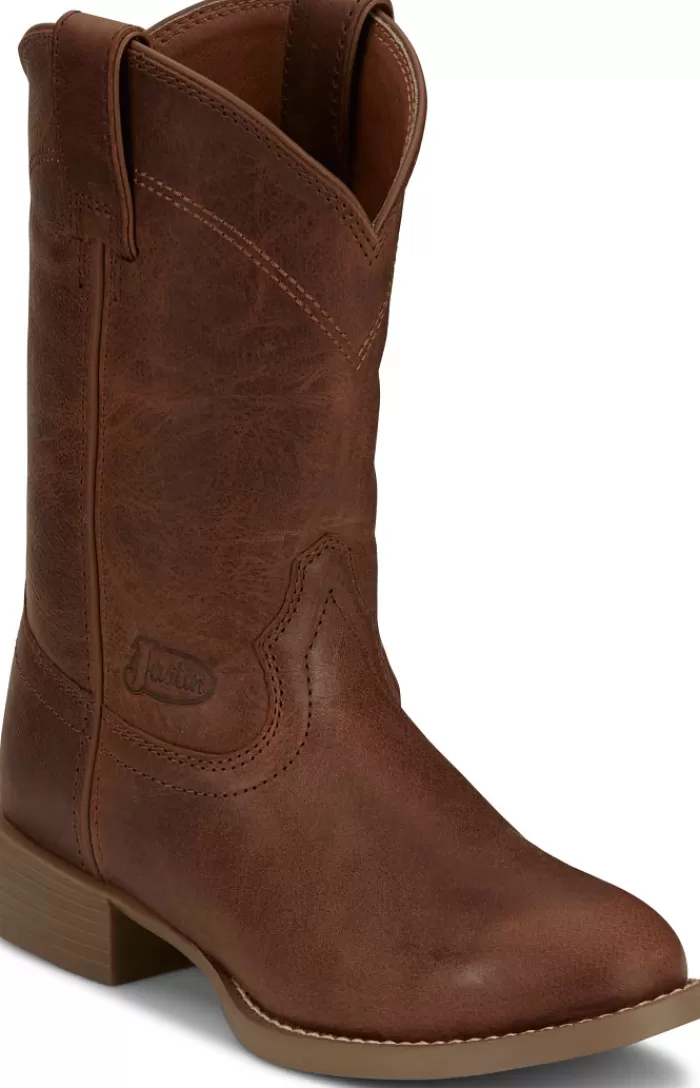 Blain 10" Womens Roper^Justin Boots New