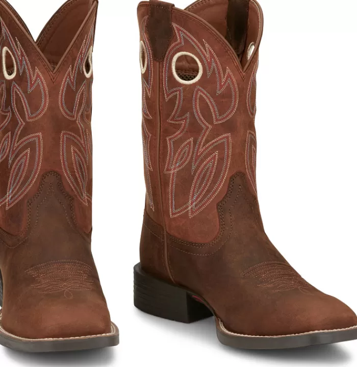 Bowline 11” Western^Justin Boots Cheap