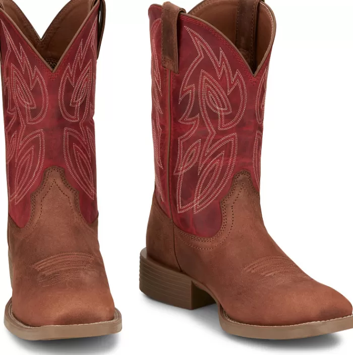 Canter 11" Western^Justin Boots Discount