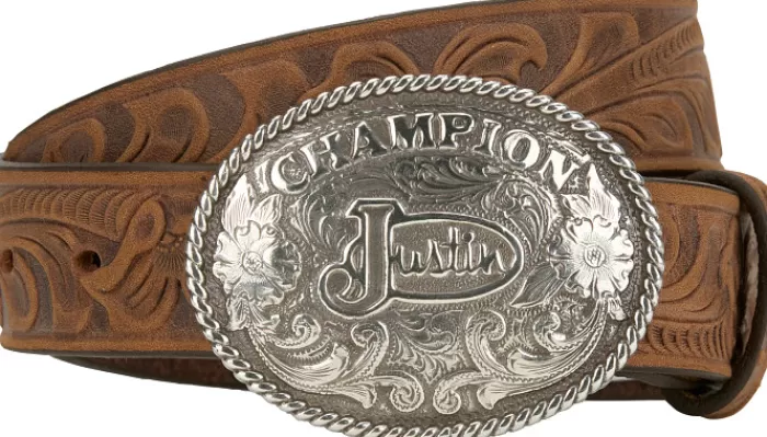 Champion Tooled Belt^Justin Boots Best Sale