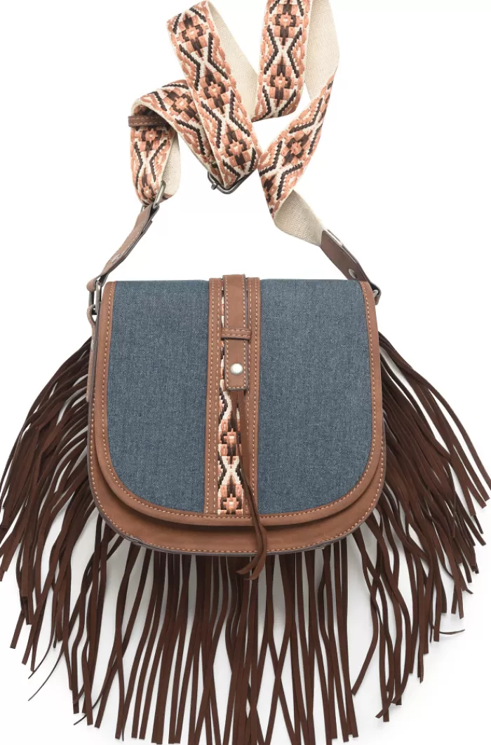 Denim Saddle Bag^Justin Boots Sale