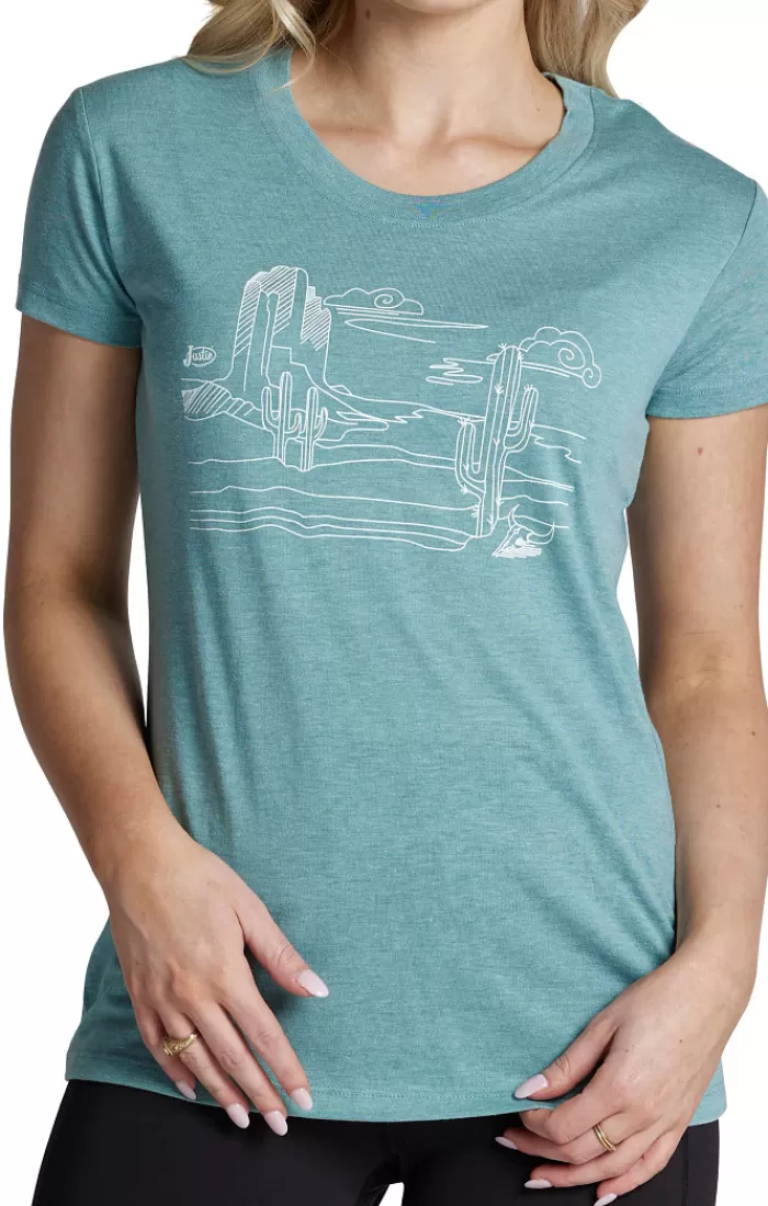 Desert Scene Tee^Justin Boots Discount