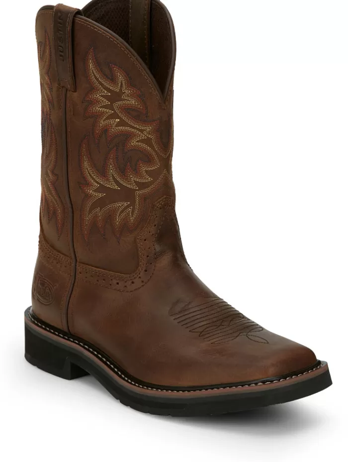 Driller 11" Work^Justin Boots Sale