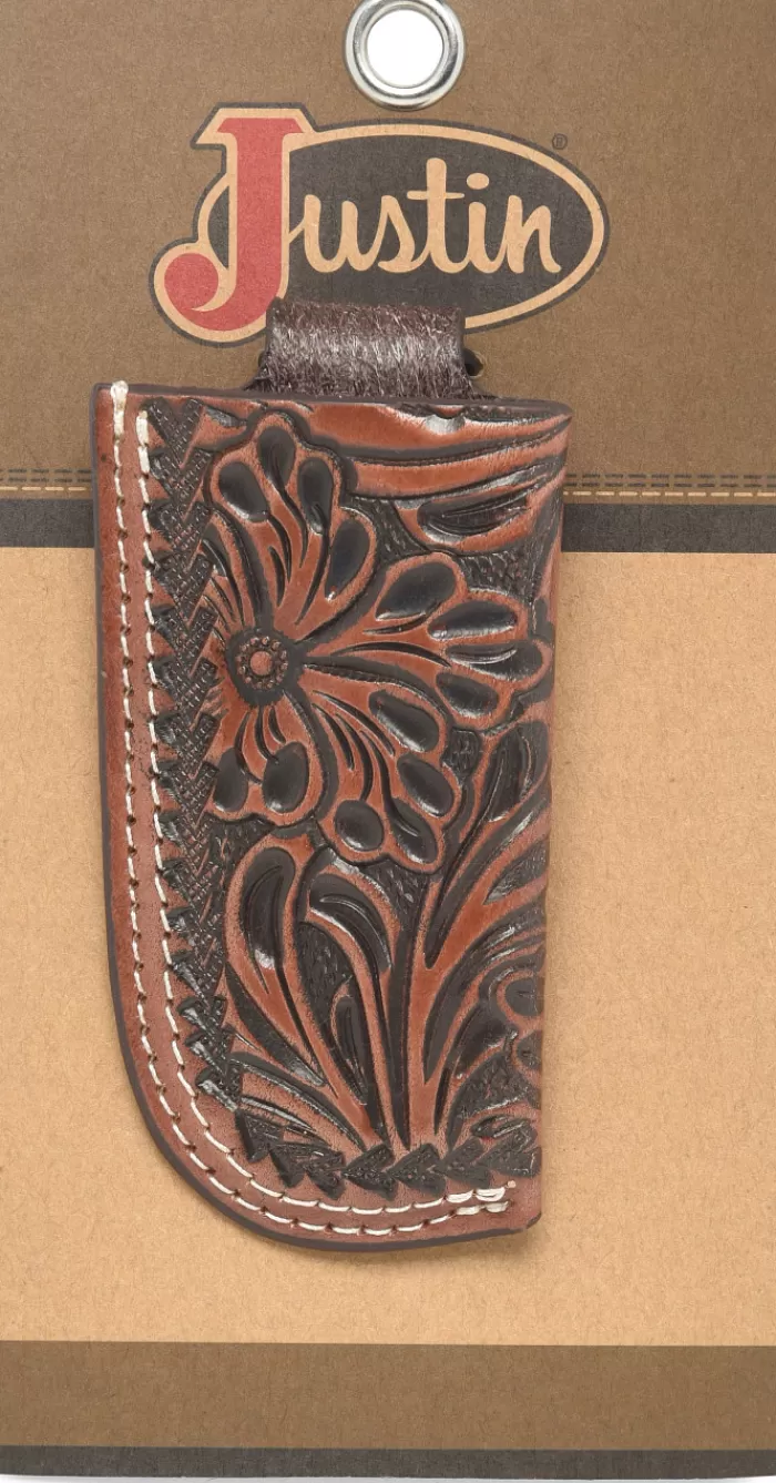 Embossed Knife Sheath^Justin Boots Cheap