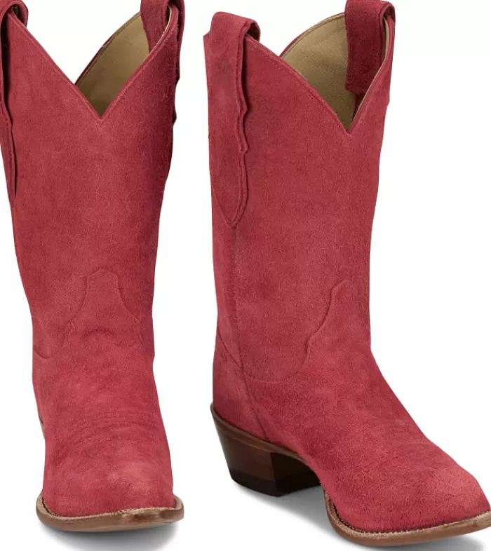 Fancy 11" Suede^Justin Boots Outlet