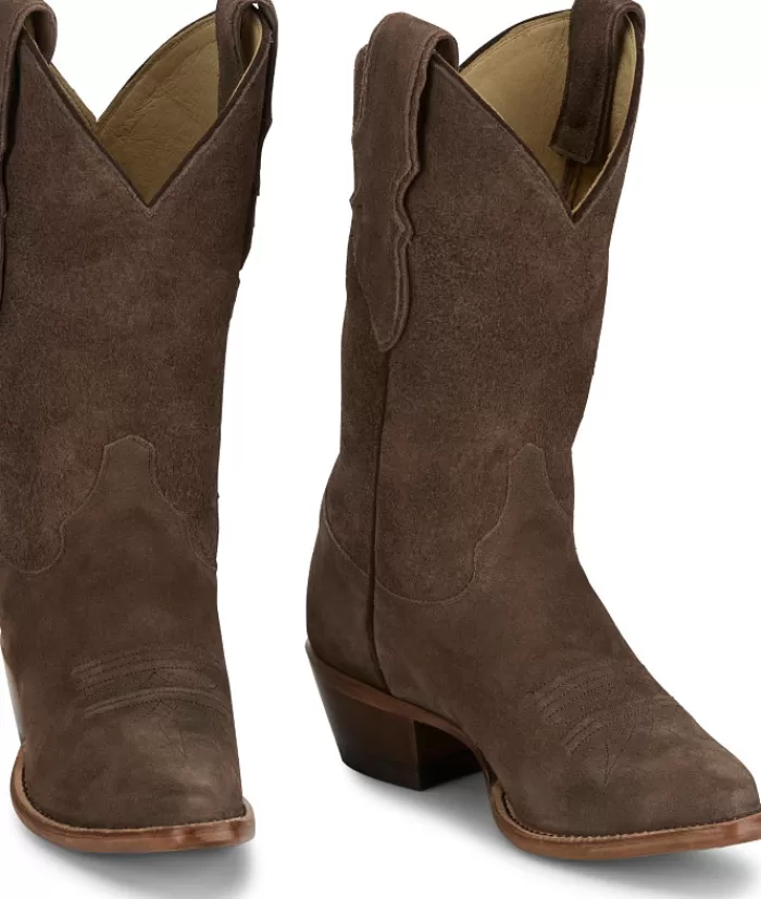 Fancy 11" Suede^Justin Boots Shop