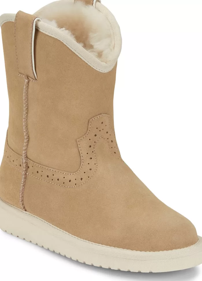 Heidi 8" Suede Shearling^Justin Boots Best