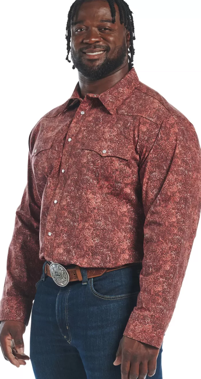 Hj Justin & Son Snap Shirt^Justin Boots Fashion