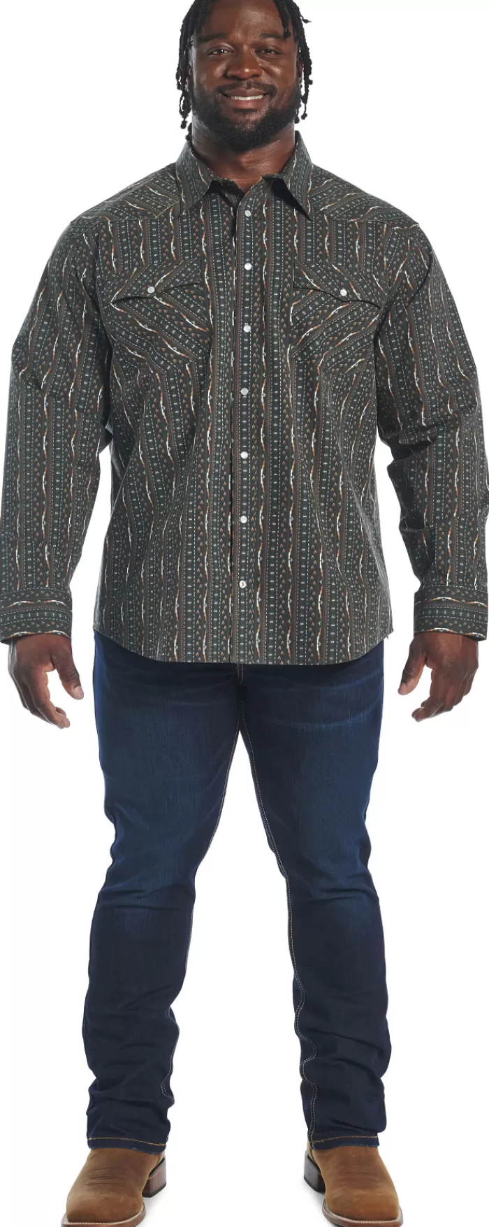 Hj Justin & Son Snap Shirt^Justin Boots Flash Sale