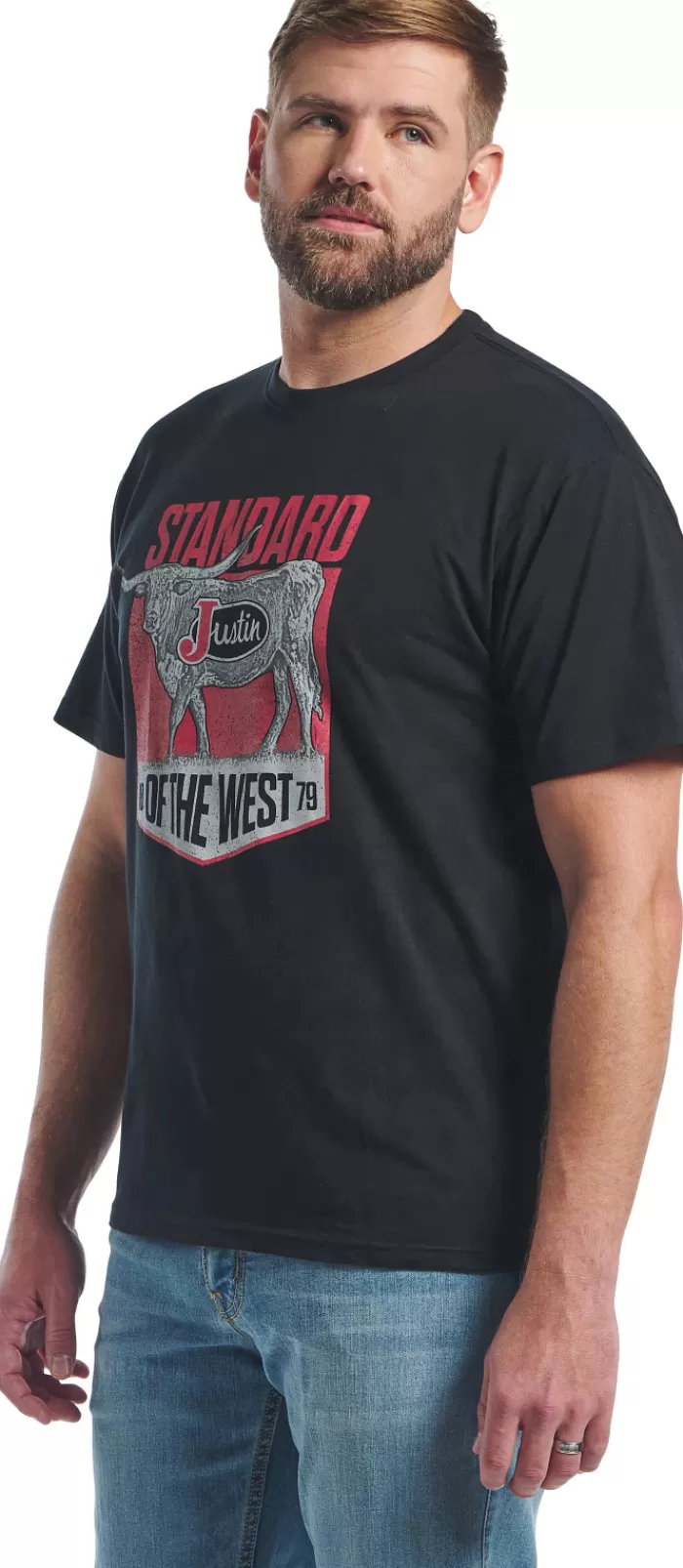 Justin Men's Standard Of The West Tee^Justin Boots Best