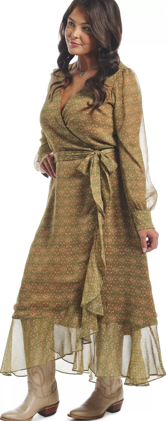 Justin Women'S Wrap Maxi Dress^Justin Boots Sale