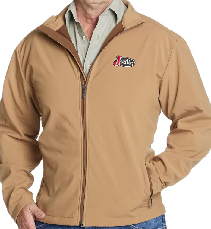 Laminated Full-Zip Jacket^Justin Boots Flash Sale