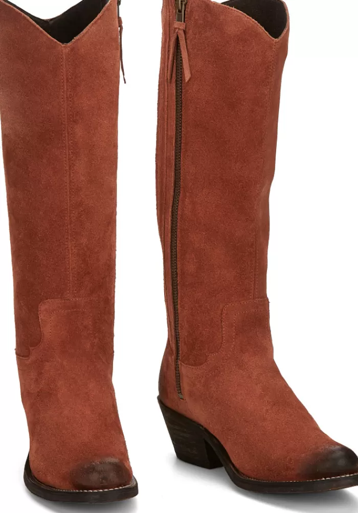 Mcalester 15" Pull-On Womens Boot^Justin Boots Cheap