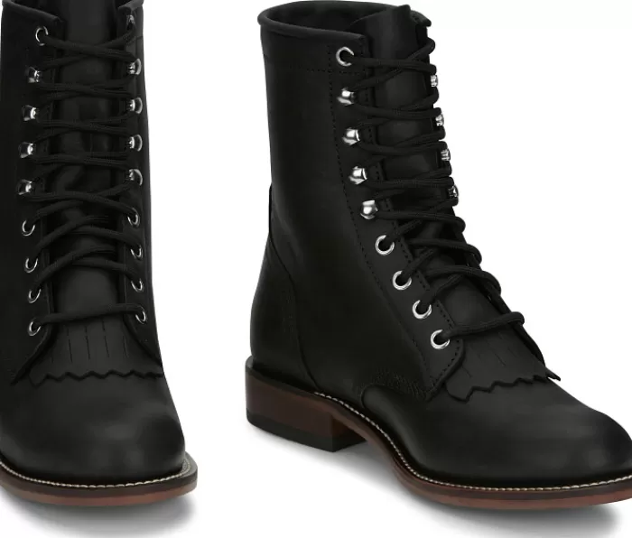 Mckean 7" Lace-Up Roper^Justin Boots Online