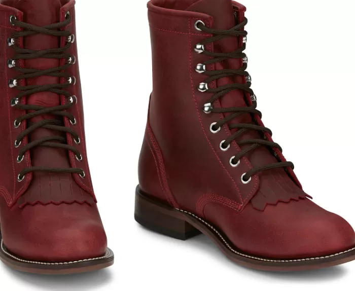 Mckean 7" Lace-Up Roper^Justin Boots Best