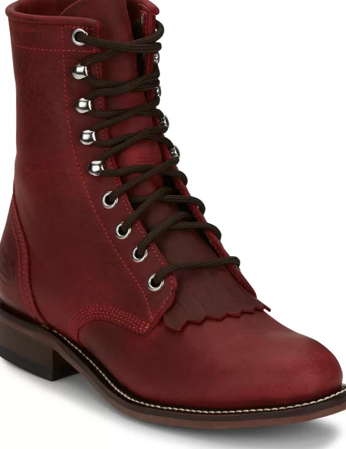 Mckean 7" Lace-Up Roper^Justin Boots Best