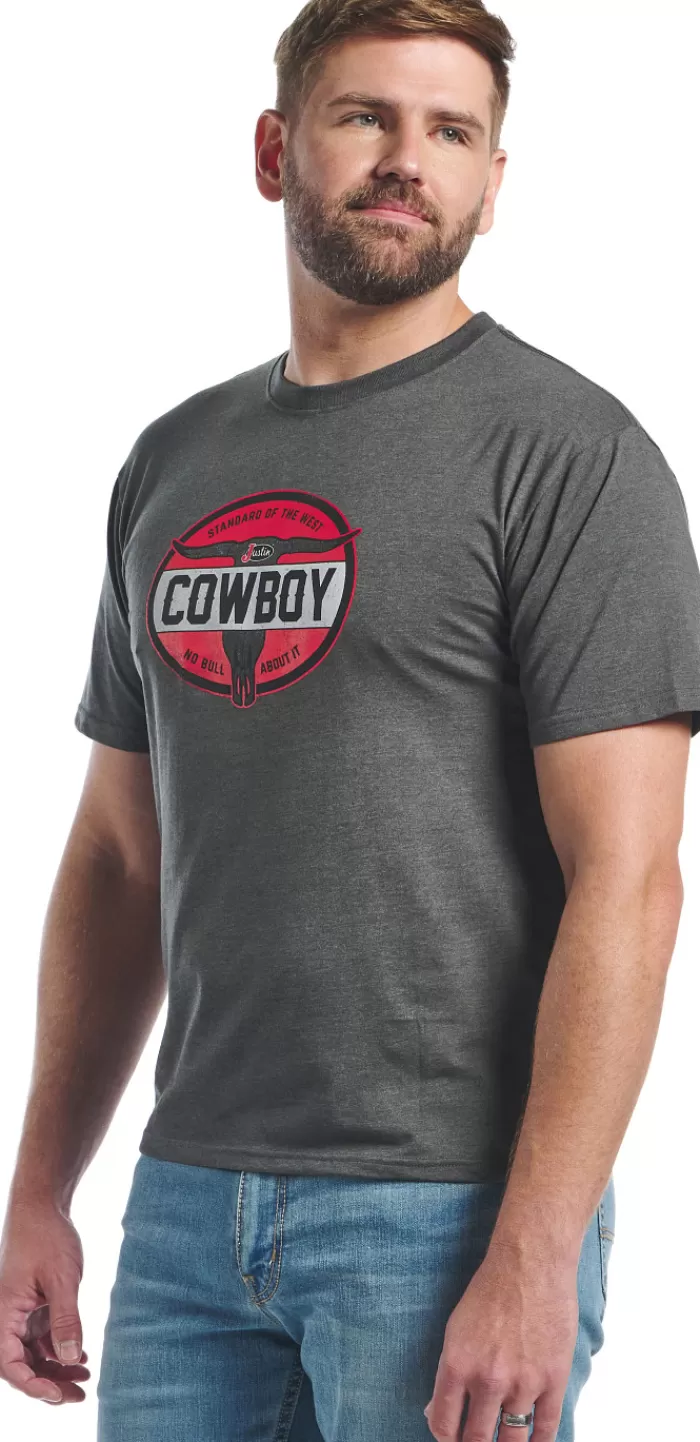 Men's No Bull About It Tee^Justin Boots Flash Sale