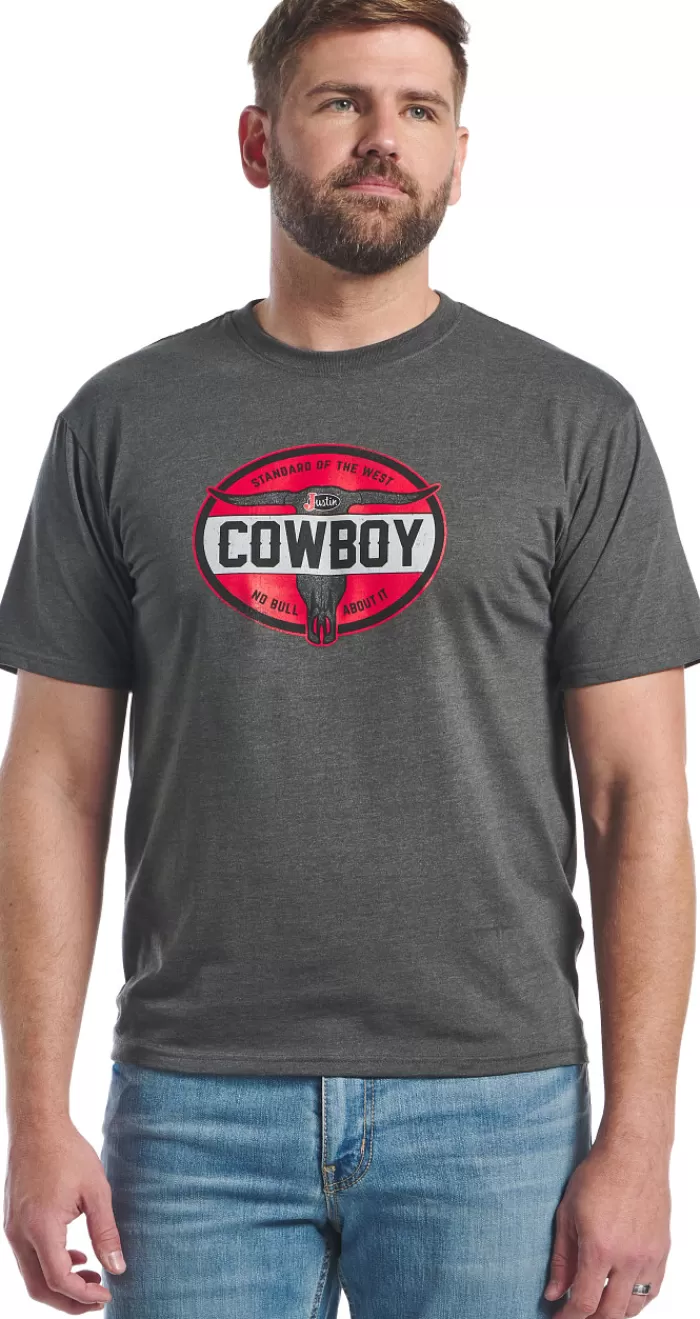 Men's No Bull About It Tee^Justin Boots Flash Sale