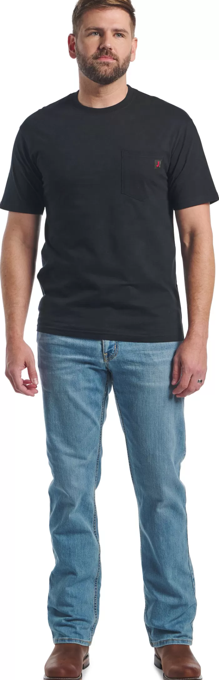 Men's Workwear Pocket Tee^Justin Boots Cheap