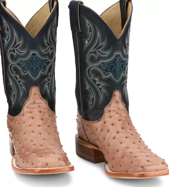 Moseley 11" Full Quill Ostrich^Justin Boots Shop