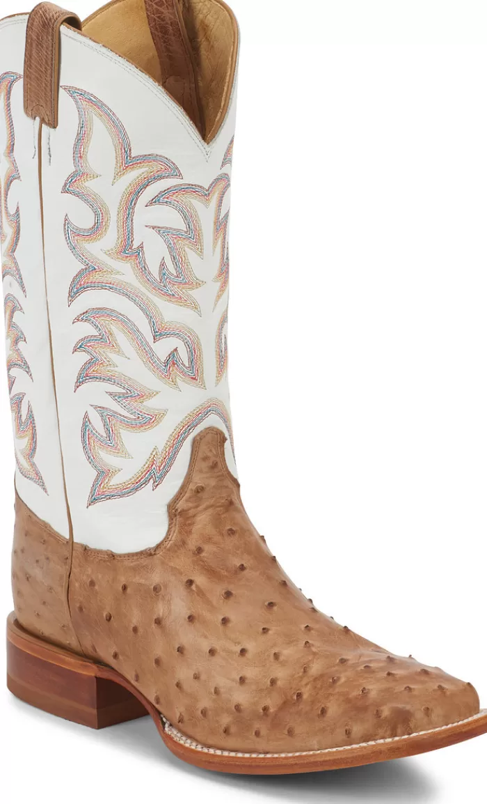 Pascoe 13" Full Quill Ostrich^Justin Boots Cheap