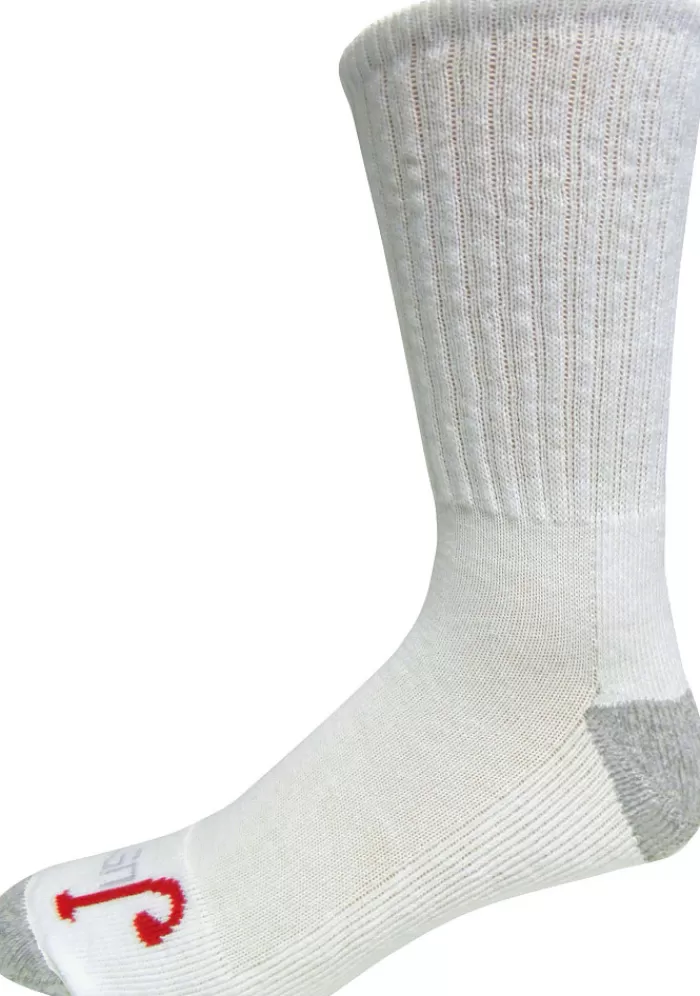3-Pk Half Cushion Crew Socks^Justin Boots Cheap