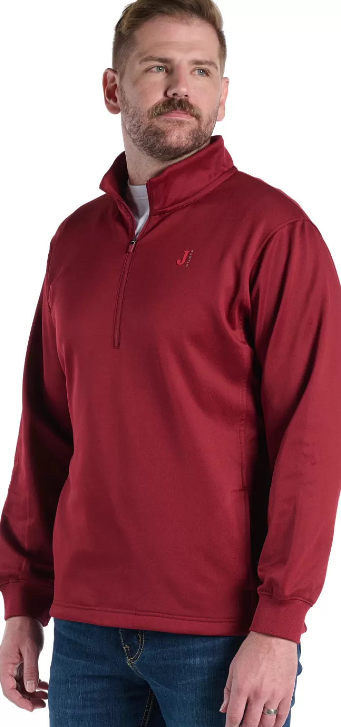 Quarter Zip Fleece Pullover^Justin Boots Outlet