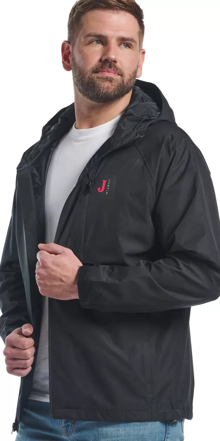 Rain Jacket^Justin Boots New
