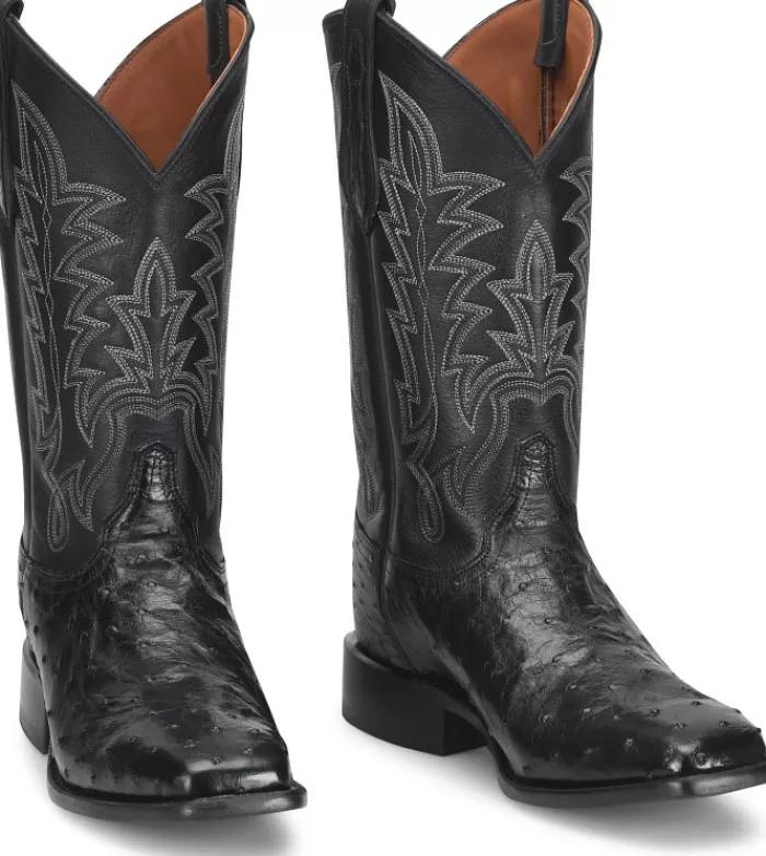 Rancher 12" Ostrich Cowboy^Justin Boots Best