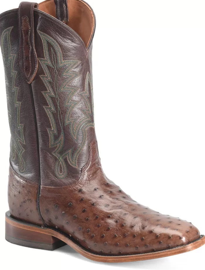 Rancher 12" Ostrich Cowboy^Justin Boots Outlet