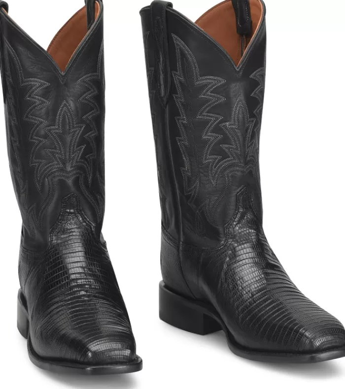 Reposado 12" Lizard Cowboy^Justin Boots Cheap