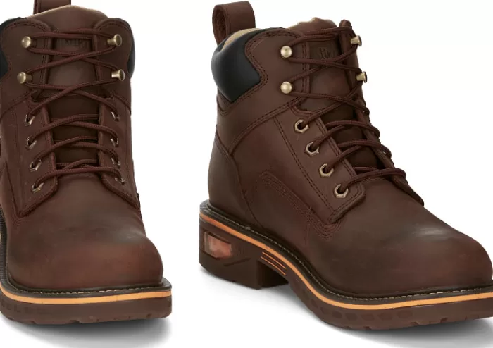 Resistor 6" Waterproof^Justin Boots Cheap