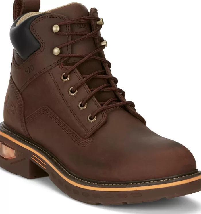 Resistor 6" Waterproof^Justin Boots Cheap