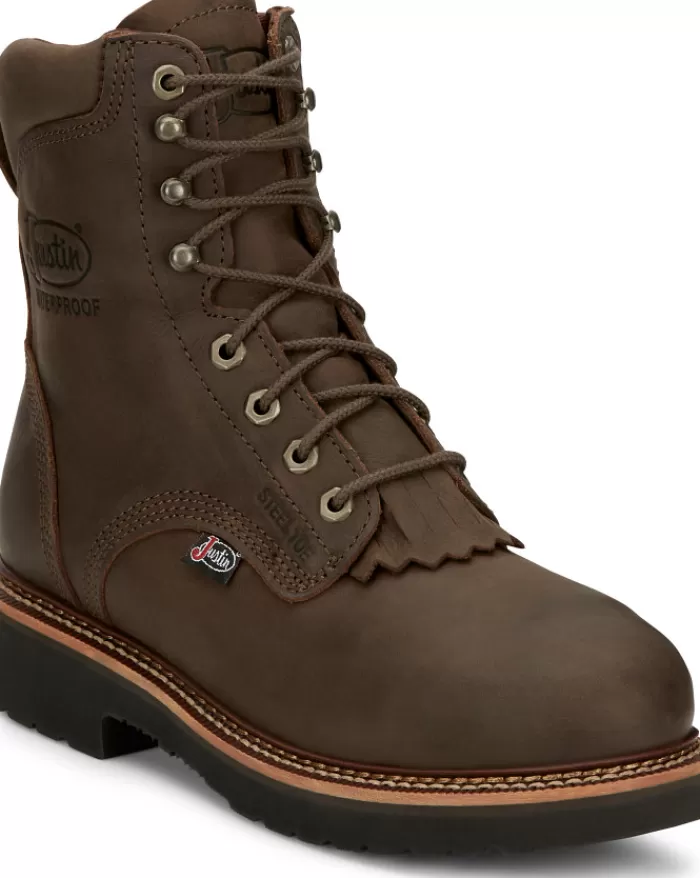 Rivot 8" Waterproof Steel Toe^Justin Boots Best