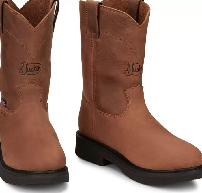 Round-Up 10” Steel Toe^Justin Boots Cheap