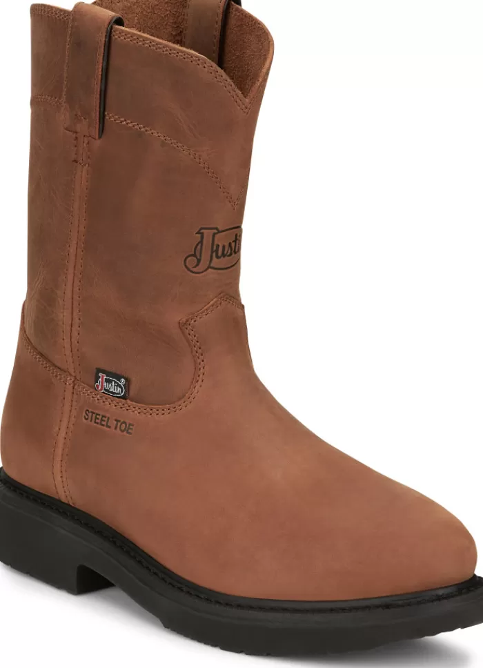 Round-Up 10” Steel Toe^Justin Boots Cheap