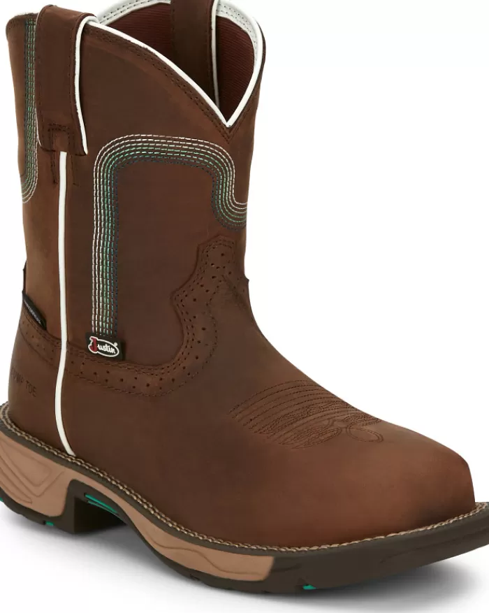 Rush 8" Composite Toe Waterproof Work Boot^Justin Boots Clearance