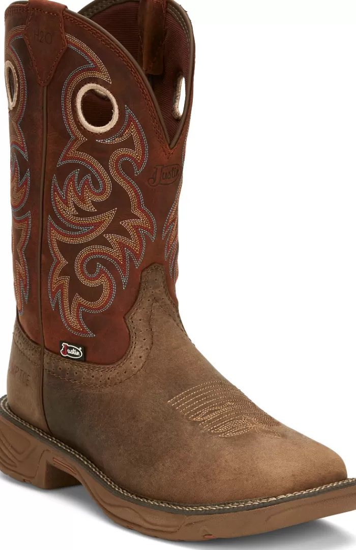 Rush 11" Waterproof Comp Toe^Justin Boots Cheap