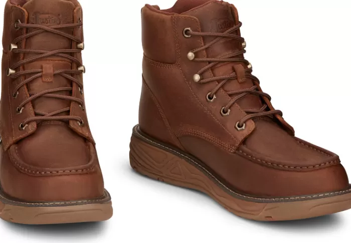 Rush 6" Waterproof Wedge^Justin Boots New