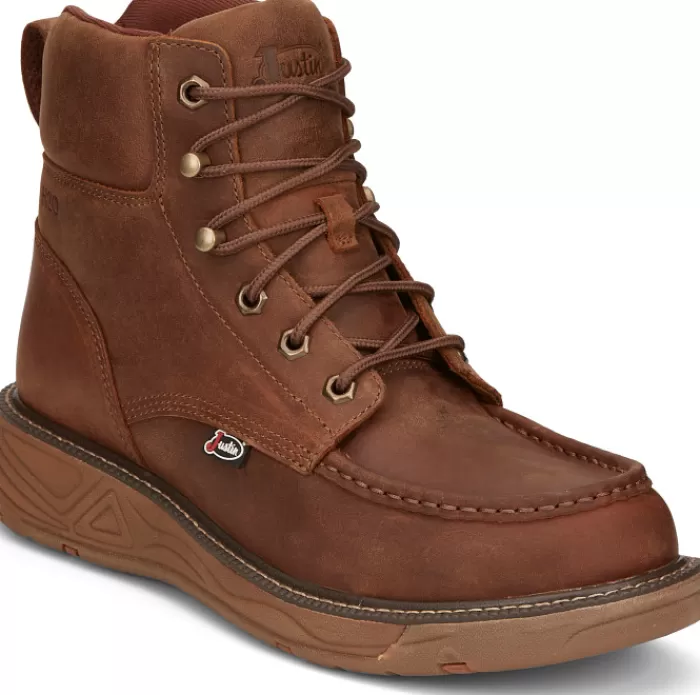 Rush 6" Waterproof Wedge^Justin Boots New