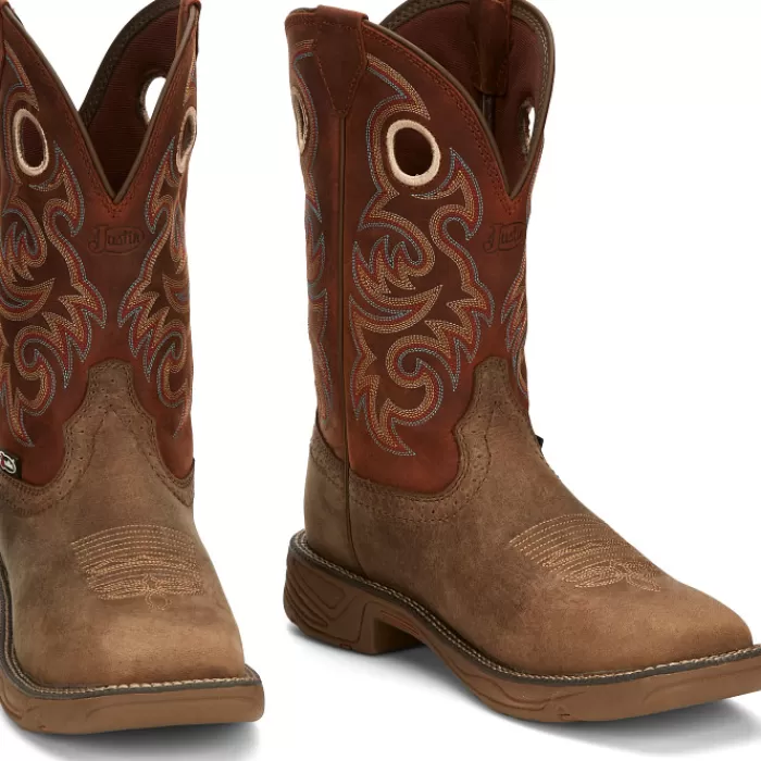 Rush 11" Western Work^Justin Boots Flash Sale