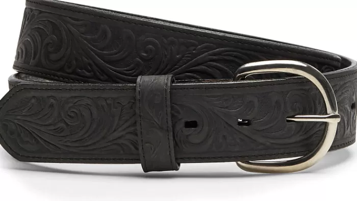 Scroll Tooled Belt^Justin Boots Flash Sale