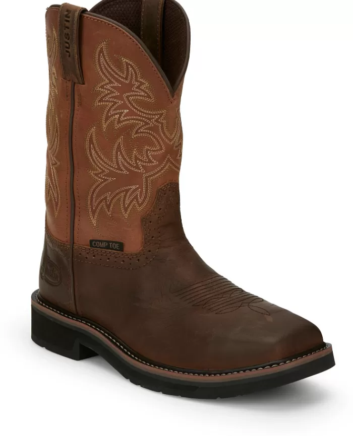 Switch 11" Comp Toe^Justin Boots Shop
