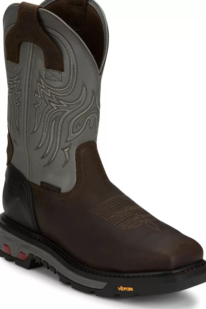 Tanker 11" Steel Toe Work Boot^Justin Boots Cheap