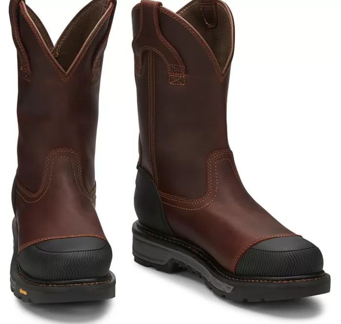 Warhawk II 11" Waterproof Nano Comp Toe^Justin Boots Clearance