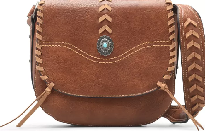 Whip Stitch Saddle Bag^Justin Boots Shop