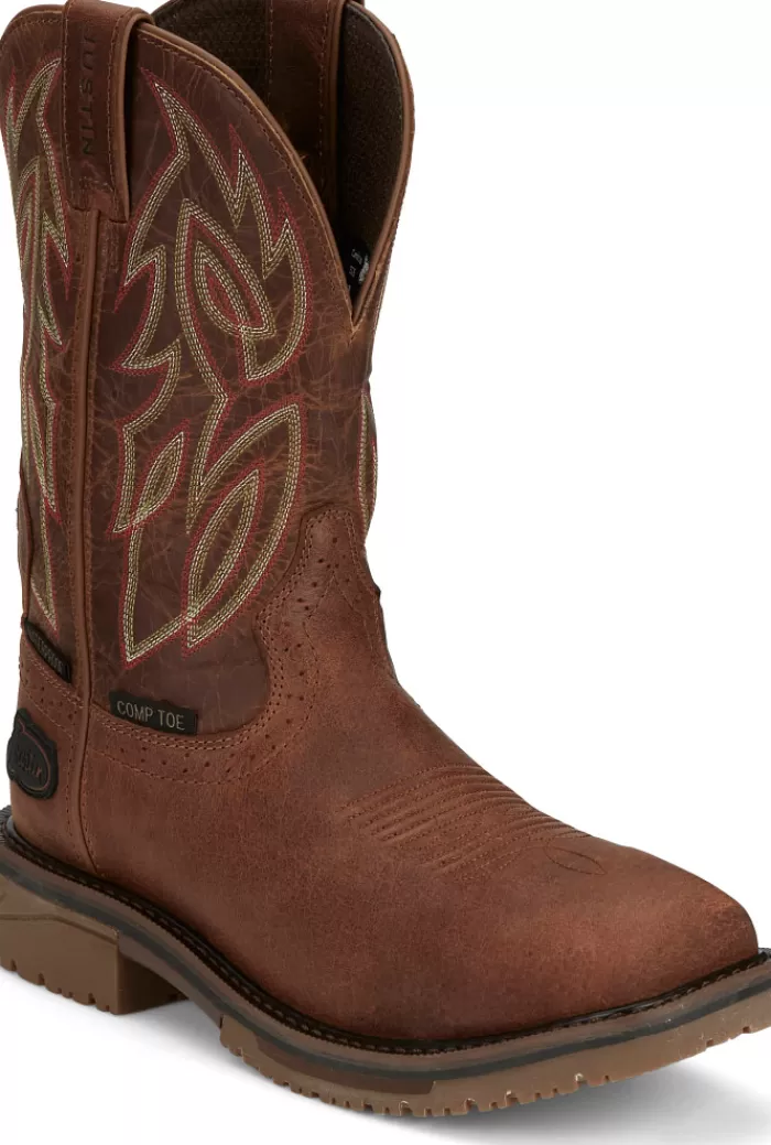Wolfe 11" Nano Comp Toe^Justin Boots Flash Sale